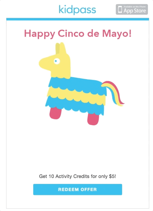 animated cinco de mayo email