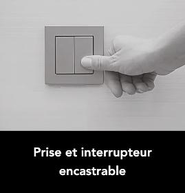 Prise électrique et Interrupteur