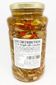 Trio de champignons 2.9 kg antipastis de légumes grillés région PACA