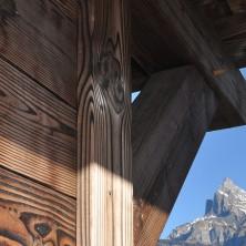 Bardage brûlé LignAlpes CARBONLAMES