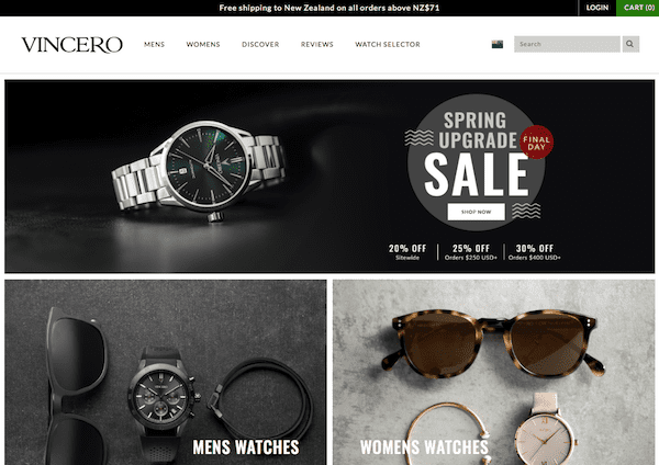 Vincero Watches - An online store primarily for high-quality watches - SmartrMail blog