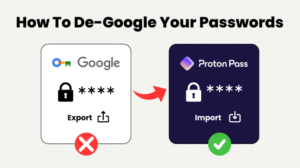 How to de-google your passwords