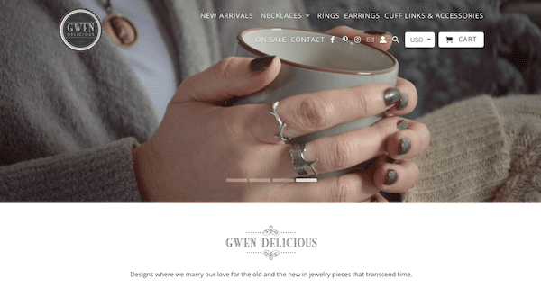 Gwen Delicious - An online store that sells jewelry for everyone - SmartrMail blog