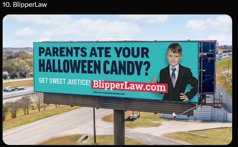 blipper law april fools day campaign